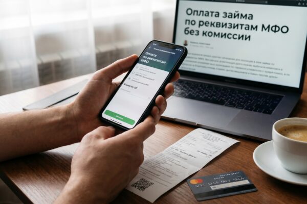 Оплата займа по реквизитам МФО без комиссии